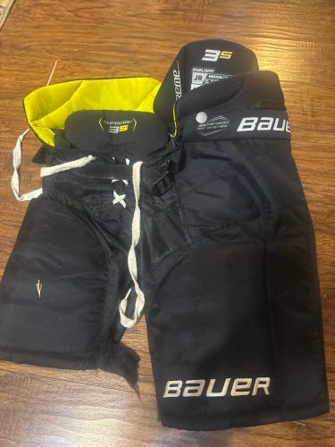 Men's Junior Medium Bauer Supreme 3S Hockey Pants (Used)