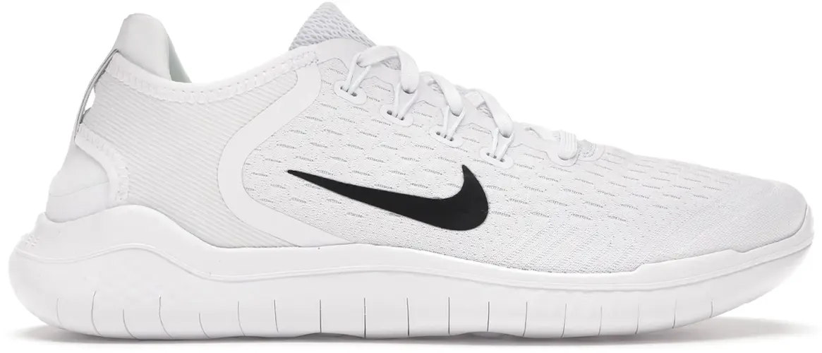 Size 12 - Nike Free RN 2018 White 942836-100