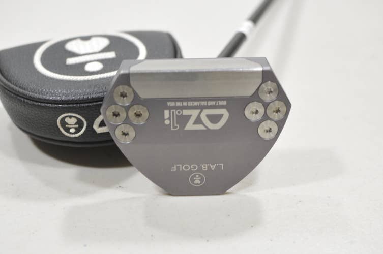 LAB Golf OZ.1i Insert Gray 35" Putter Right Accra Steel with Cover #229751