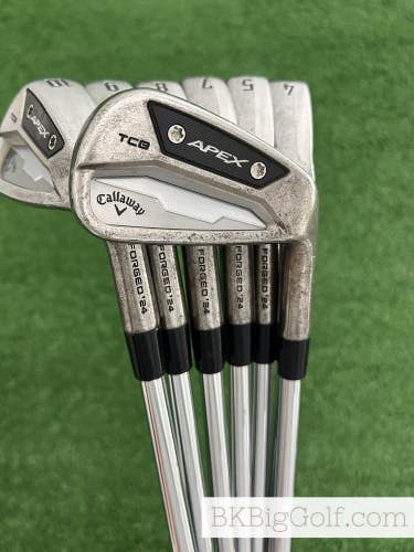 Callaway Apex 24 TCB Limited Edition Raw Forged Iron Set 4-P