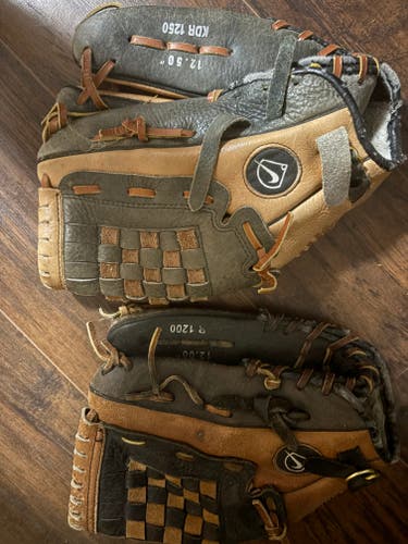 2 Nike keystone diamond ready line gloves