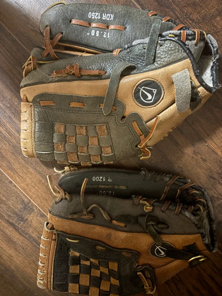 2 Nike keystone diamond ready line gloves