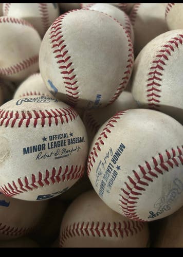 40 Rawlings Official Major Baseballs and 40 Minor League Baseballs (USED LIKE NEW) total of 80