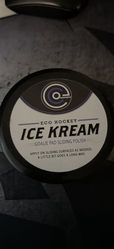 (Used)ECO Hockey Ice Kream Goalie Pad Sliding Polish