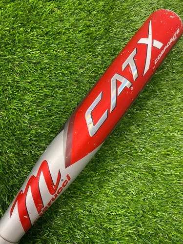 2023 Marucci CAT X Composite Bat BBCOR Certified (-3) Composite 29 oz 32" (Used)