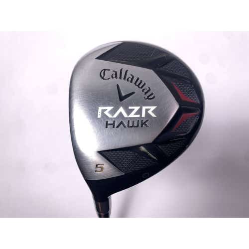 LEFTY Callaway Razrhawk 5 Fairway Wood 18* 55g Senior Graphite Mens LH