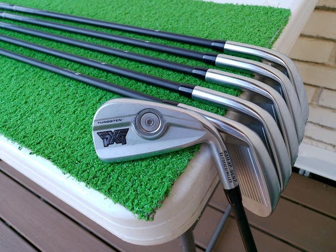 PXG GEN8 0311XP 4-GW Iron Set +1/ 2" SteelFiber i70 Private Reserve Reg Flex