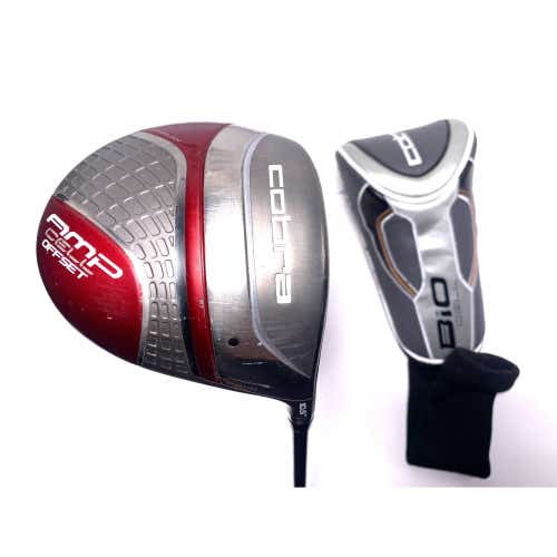 Cobra AMP Cell Red Offset Driver 10.5* Bio Cell 53g Regular Graphite Mens RH HC