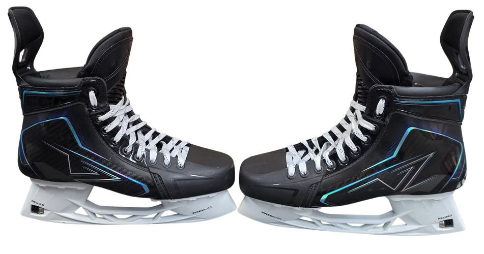 CCM Vizion Pro Custom Ice Hockey Skates 10 Regular Pro Stock Used NCAA (16264)