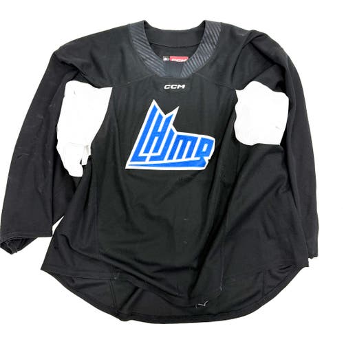 Used Black CCM Goalie Cut Practice Jersey Size 60
