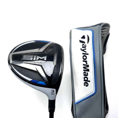 TaylorMade SIM MAX 3 Fairway Wood 15* Fujikura Ventus Blue 5R Regular RH HC