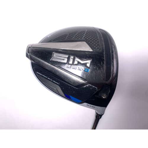 TaylorMade SIM MAX-D Driver 10.5* UST Mamiya Helium 5F3 Regular Graphite Mens RH