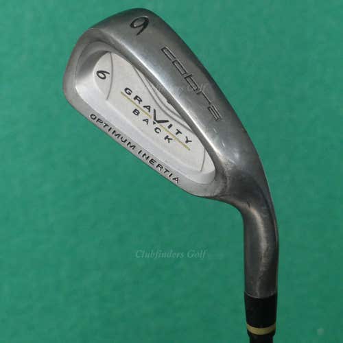 Cobra Golf Gravity Back Single 6 Iron Factory Lightweight Graphite Regular