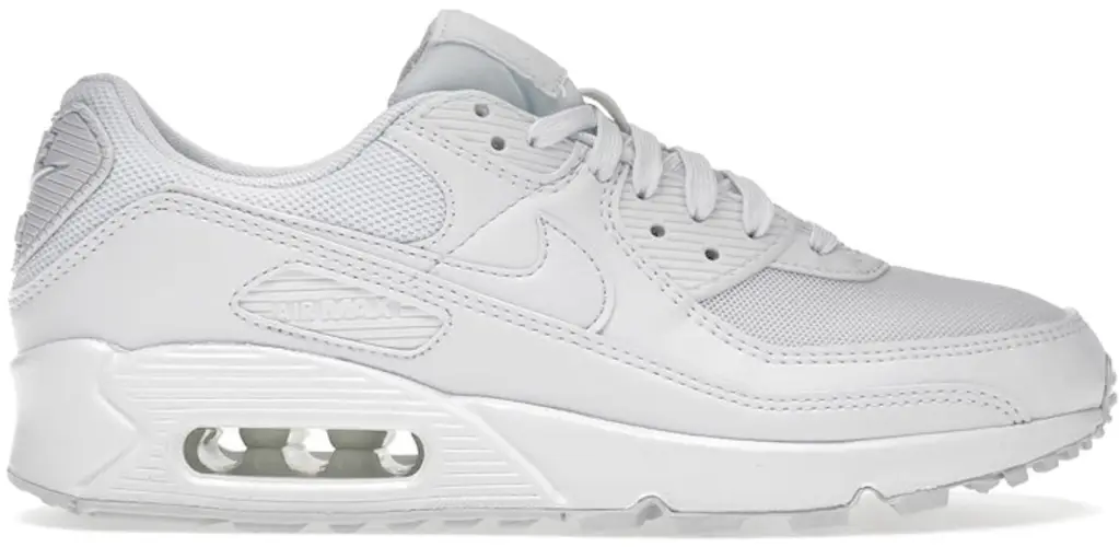 Size 9 - Nike Air Max 90 Triple White (2022) (Women's) DH8010-100