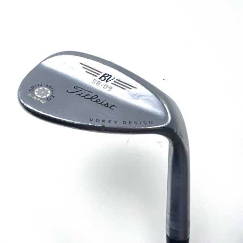 Titleist Vokey Spin Milled SM4 Chrome Lob Wedge LW 58* 9 Bounce Vokey RH