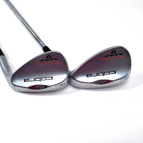 Cobra Tour Trusty Satin Wedge Set 56* 12 | 60* 10 TT DG X100 X Stiff RH