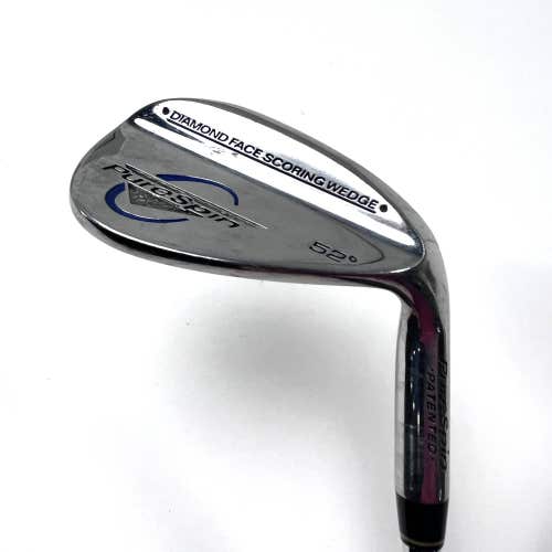 Purespin Pure Spin Approach Wedge AW 52* Wedge Steel Mens RH