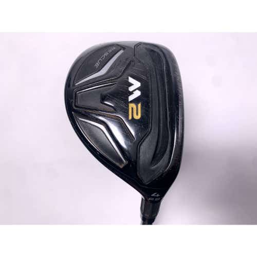TaylorMade M2 4 Hybrid 22* Matrix Ozik White Tie X4 Regular Graphite Mens RH