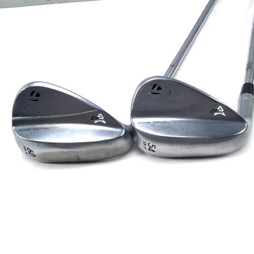 LEFTY TaylorMade Milled Grind 4 Chrome Wedge Set 54* 11 60* 12 KBS Tour Stiff LH
