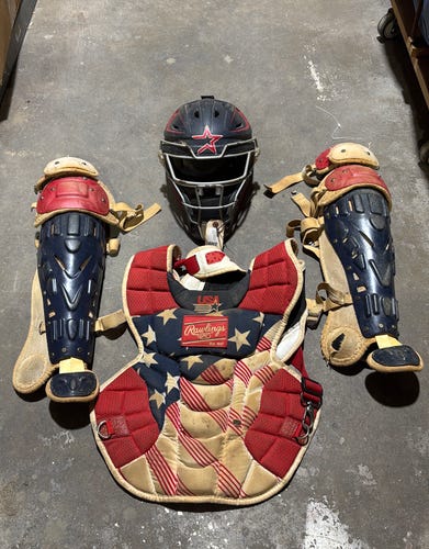 Youth Rawlings Velo 2.0 Catcher's Set (Used)