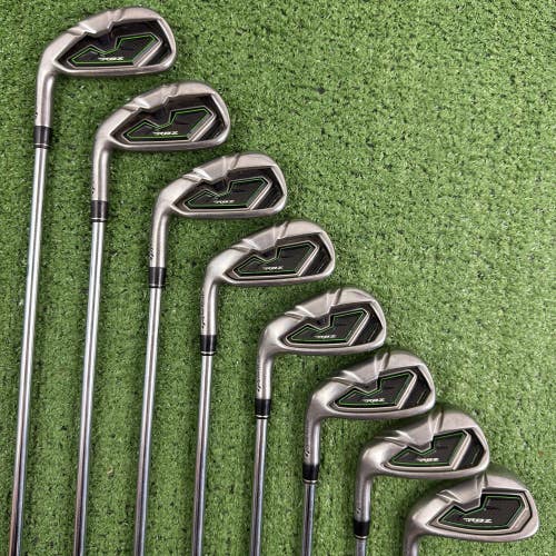 Taylormade RBZ Rocketballz Iron Set 4-PW AW Regular Flex Left Handed Steel