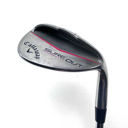 Callaway Sure Out Sand Wedge SW 56* KBS 90g Wedge Steel Mens RH