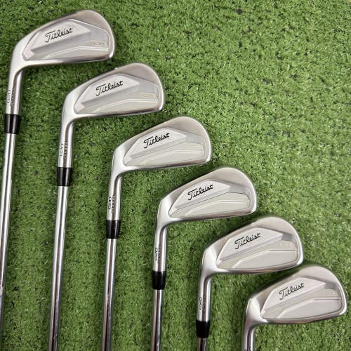 Titleist 620 CB Forged Iron Set 4-9 Project X LZ 6.5 Extra Stiff Left Handed