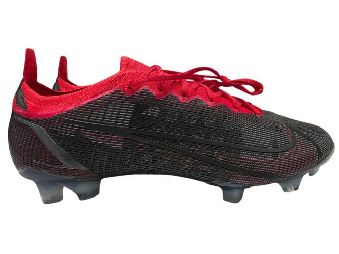 New in Box Nike Mercurial Custom Soccer Cleats Black/Red Size 12.5 11742-S000534350