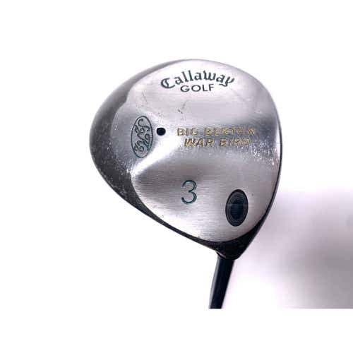 Callaway Big Bertha Warbird 3 Fairway Wood 15* Ladies Gems Ladies RH