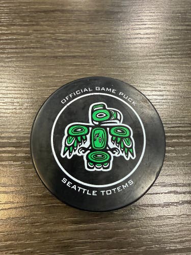 seattle totems game puck