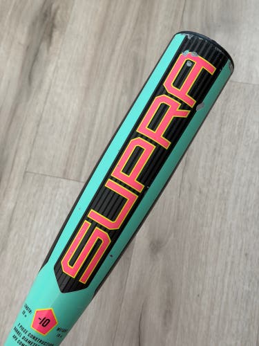 2026 Louisville Slugger Supra Composite USSSA Certified Bat (-10) 19 oz 29" (Used)