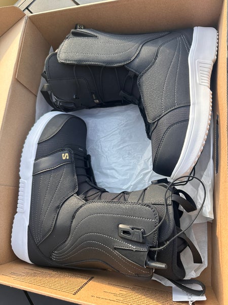 Size M 8.5 (W 9.5) Salomon Pearl Snowboard Boots (New)