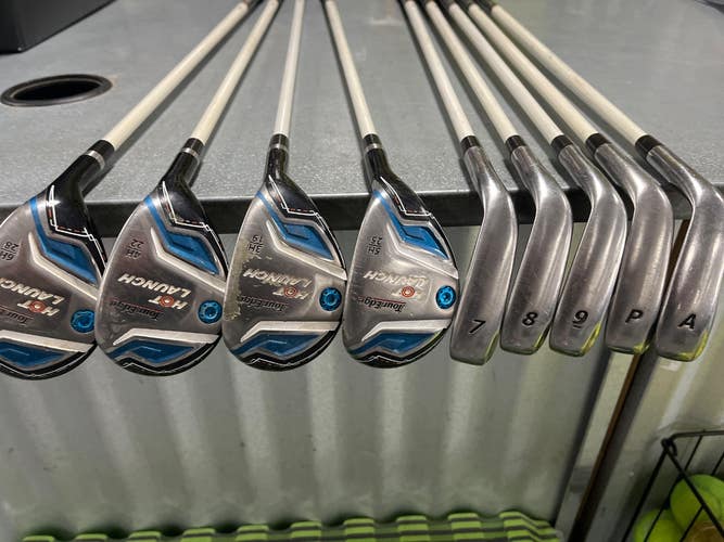 Used Tour Edge HOT LAUNCH Mens Iron Set RH 3I-GW/AW 11307-S000269125