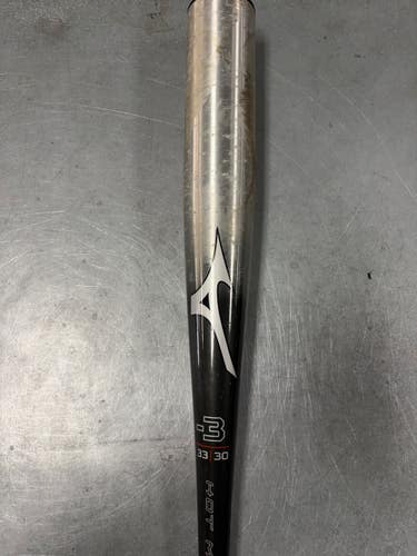 Used Mizuno HOT METAL BB/SB High School -3 Bat 33" 11307-S000269065