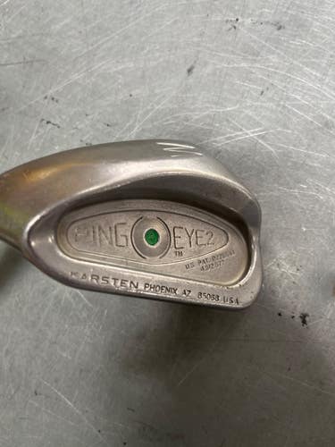 Used Ping EYE 2 GREEN DOT Golf Wedge Mens RH Pitching Wedge 11307-S000268986