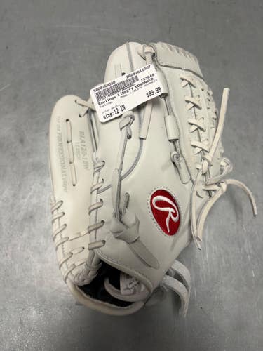 Used Rawlings LIBERTY ADVANCED BB/SB Glove LH Throw White 12" 11307-S000269380