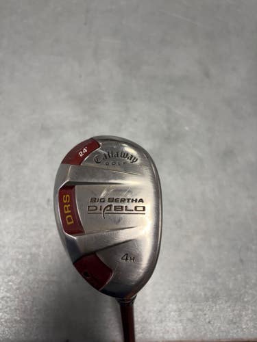 Used Callaway BIG BERTHA DIABLO Mens Hybrid Club RH 4 Hybrid 11307-S000269370