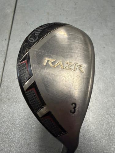 Used Callaway RAZR Mens Hybrid Club RH 3 Hybrid 11307-S000269352
