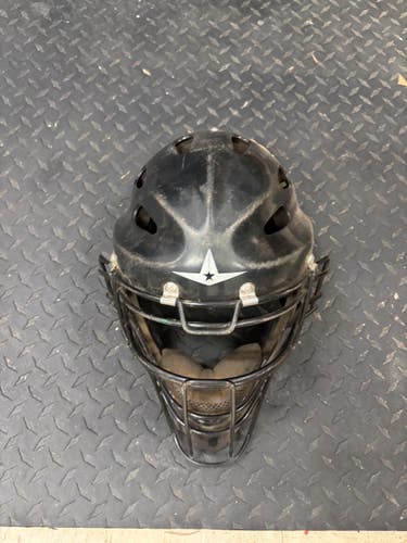 Used All Star CATCHERS HELMET Catchers Helmet w/Mask None MD 11307-S000267866