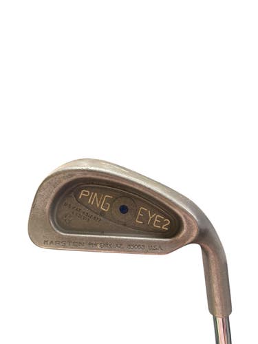 Used Ping EYE 2 BLUE DOT Mens Individual Iron RH 1 Iron 11307-S000267827