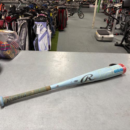 Used Rawlings CLOUT AI BB/SB USSSA 2 3/4 Bat 29" 11307-S000266083
