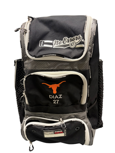 Used NO ERRORS BB/SB Player Backpack Black 11307-S000268366