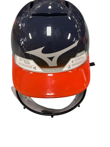 Used Mizuno F6 Batting Helmet w/Mask None SM 11307-S000263702