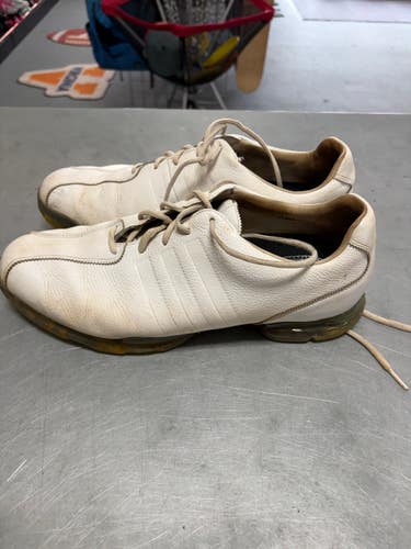 Used Adidas Mens Golf Shoes White Senior 11 11307-S000263302