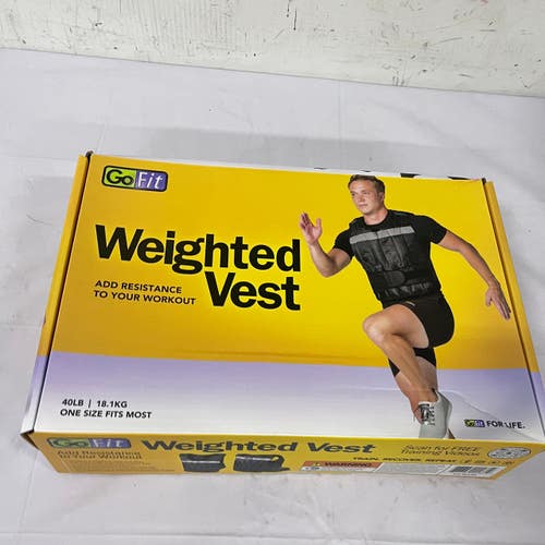 New Weighted Vest 40 lbs 11307-GFTWV40