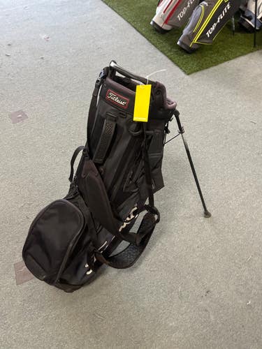 Used Titleist STAND BAG Mens Stand Bag Black 11307-S000269611