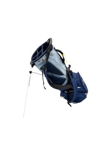 Used Taylormade THE MANOR Mens Stand Bag Navy Blue 11307-S000269608