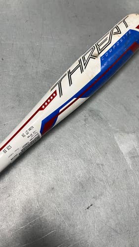 Used Rawlings THREAT BB/SB USSSA 2 3/4 Bat 27" 11307-S000269491