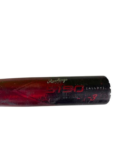 Used Rawlings 5150 ALLOY BB/SB High School -3 Bat 33" 11307-S000267443