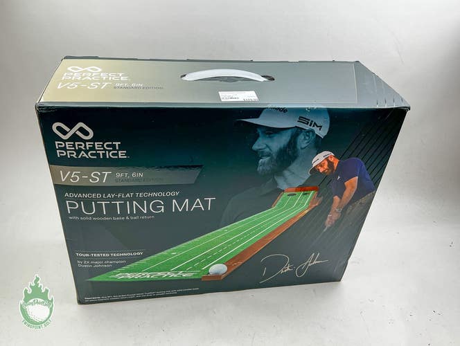 Used in Box Perfect Practice V5-ST Standard Edition Putting Mat Training Aid